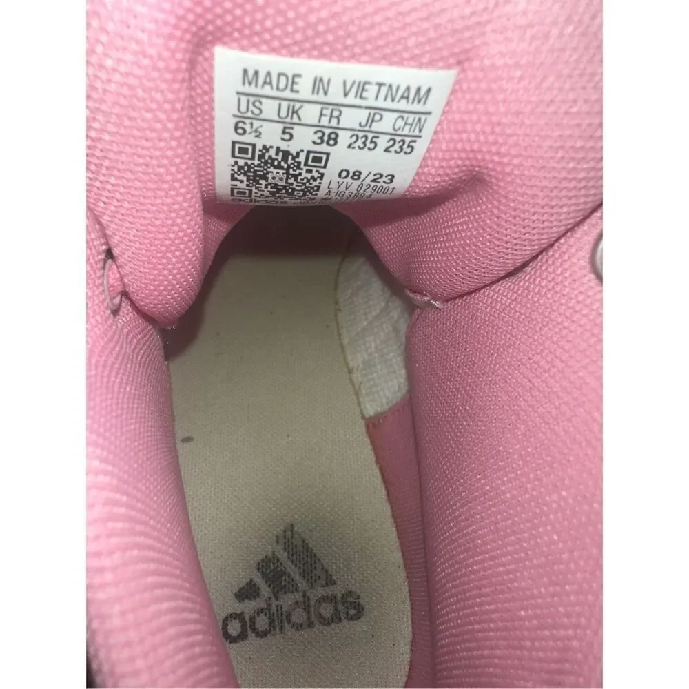 Adidas Womens Sportswear Bravada 2.0 Platform Mid Shoes  Barbie Pink/White Size - Picture 6 of 6